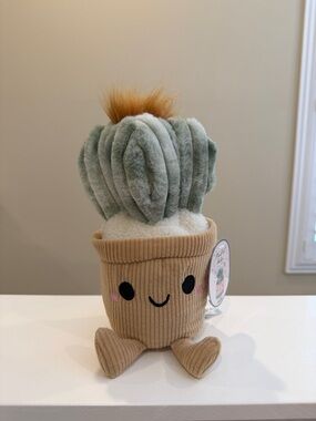 NWT 9.5” Plant Pals Buddies Succulent Cactus Plush by Linzy Toys